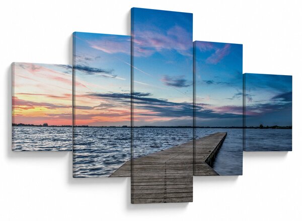 Obraz - Molo (125x70 cm)