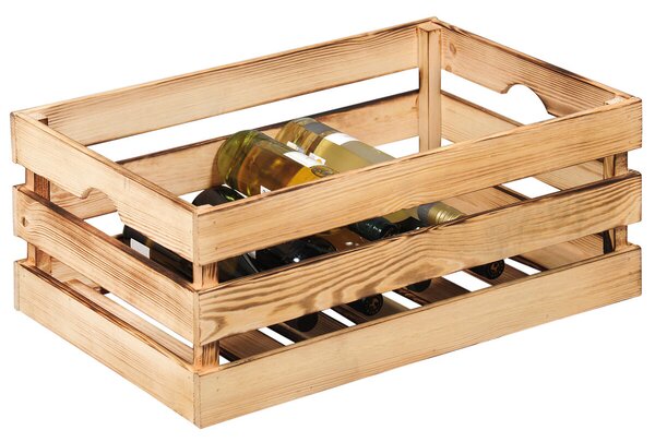 Úložný stohovatelný box 58,5 x 39 x 24 cm, borovicové dřevo KESPER 69251
