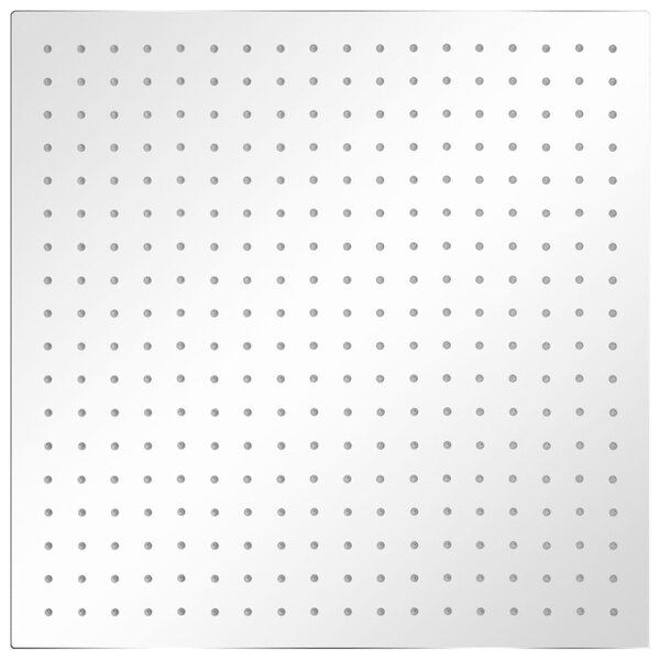 Dešťová sprchová hlavice nerezová ocel 50 x 50 cm čtvercová 142163