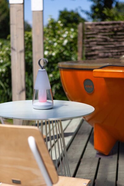 LUTEC CONNECTED 8500102331 PEPPER exteriérové stolové svítidlo LED 4,5W 200lm 2700-6500K+RGB IP54 bílá