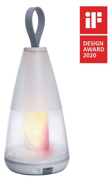 LUTEC CONNECTED 8500102331 PEPPER exteriérové stolové svítidlo LED 4,5W 200lm 2700-6500K+RGB IP54 bílá