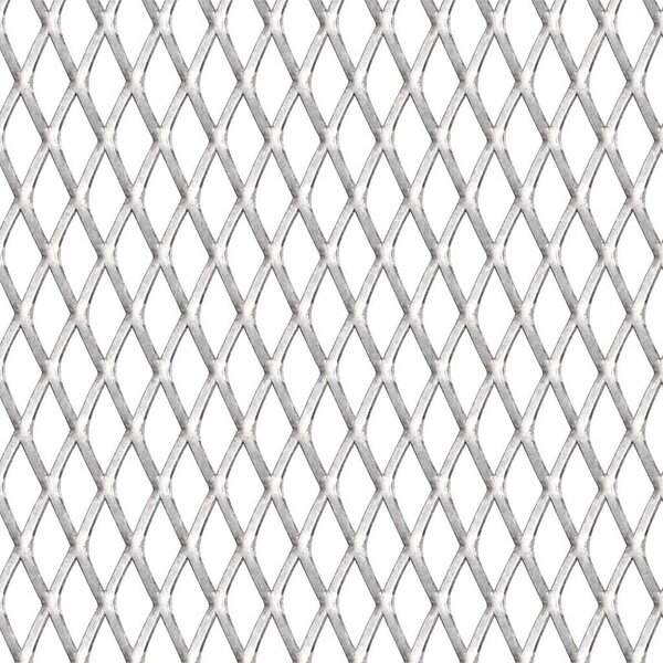 Zahradní drátěný plot nerezová ocel 100 x 85 cm 45 x 20 x 4 mm 142285
