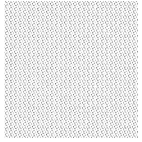 Zahradní drátěný plot nerezová ocel 100 x 85 cm 20 x 10 x 2 mm 142281