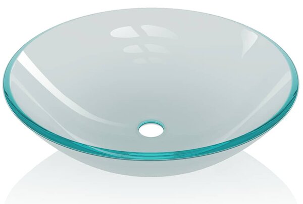 Umyvadlo z tvrzeného skla 42 cm matné 142230