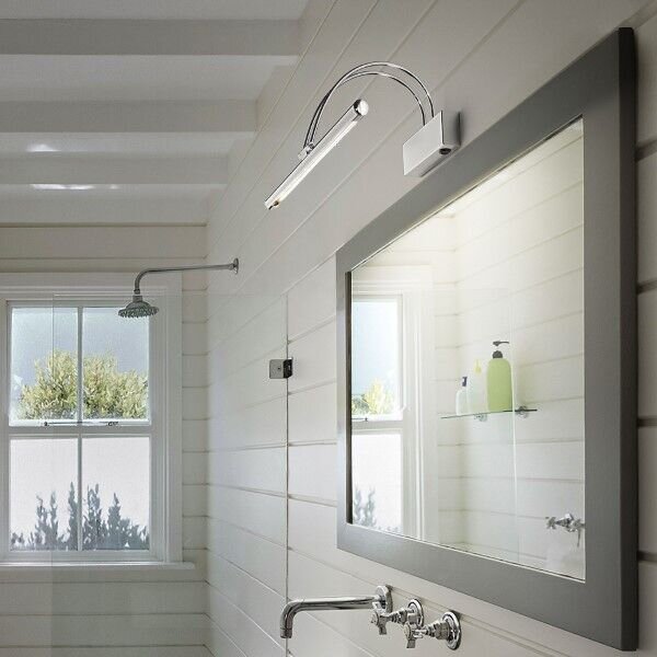 Nástěnné svítidlo Ideal lux 007045 BOW AP66 CROMO 66xLED 62W / 250lm 3000K