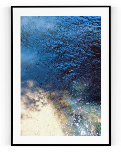Plakát / Obraz Moře Pololesklý saténový papír A4 - 21 x 29,7 cm