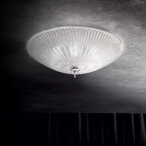 Stropní svítidlo Ideal lux 008608 SHELL PL3 trasparente 3xE27 60W