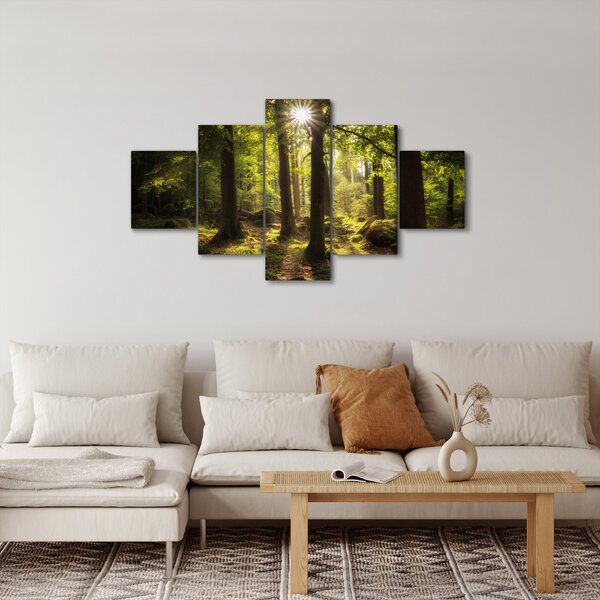 Obraz snového lesa (125x70 cm)