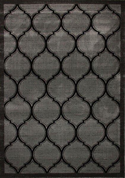 Kusový koberec Mirabelo černý 120x170cm