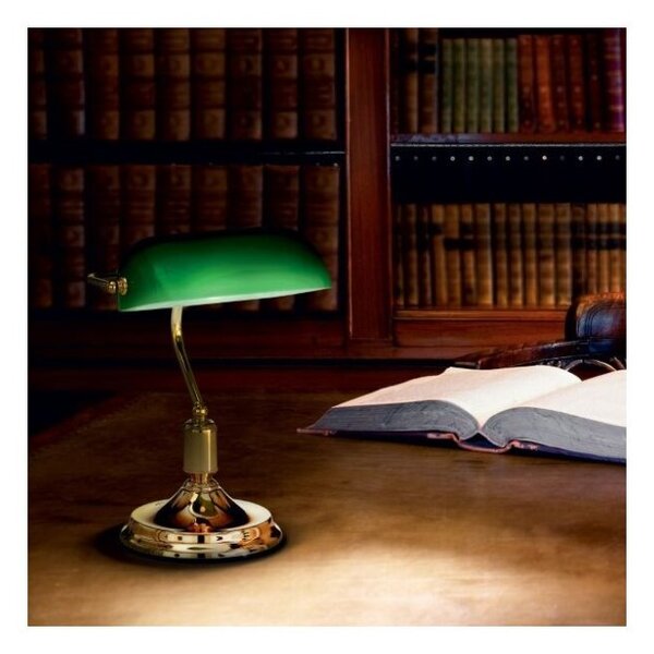 Stolní lampa Ideal lux 013657 Lawyer TL1 Otto 1xE27 60W