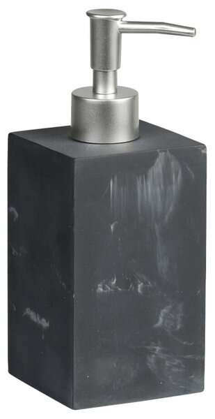 Dávkovač mýdla 19 x 7,2 x 7,2 cm, pryskyřice, černá KESPER 38604