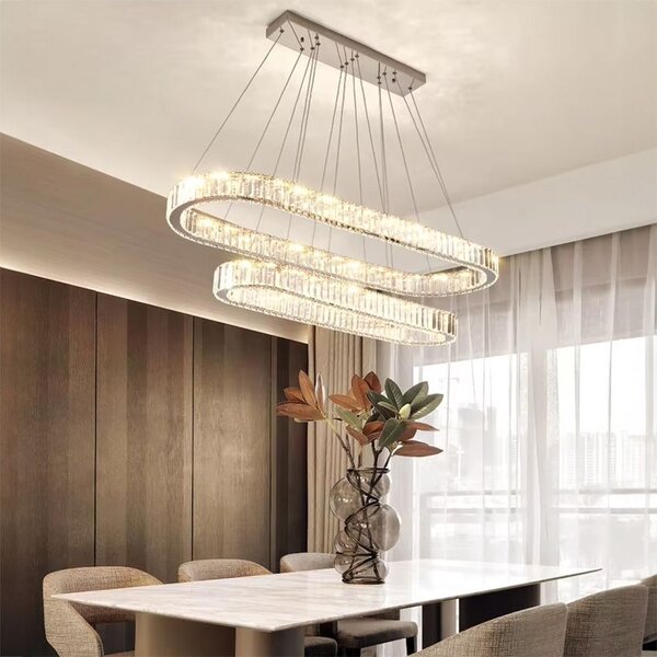 Toolight Toolight, LED stropní svítidlo 100x39 cm, 72W, APP1546-CP2, chromová, OSW-05475