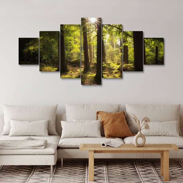 Obraz snového lesa (210x100 cm)