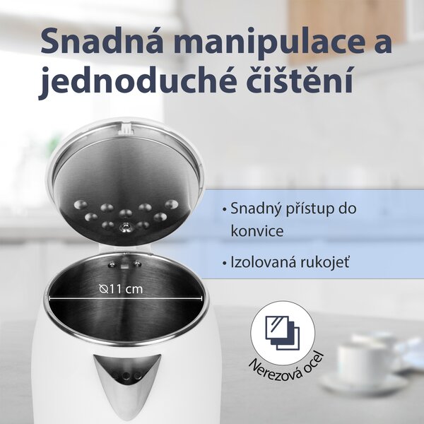 Noaton Noaton® K1W Basic, rychlovarná konvice (Rozbaleno)