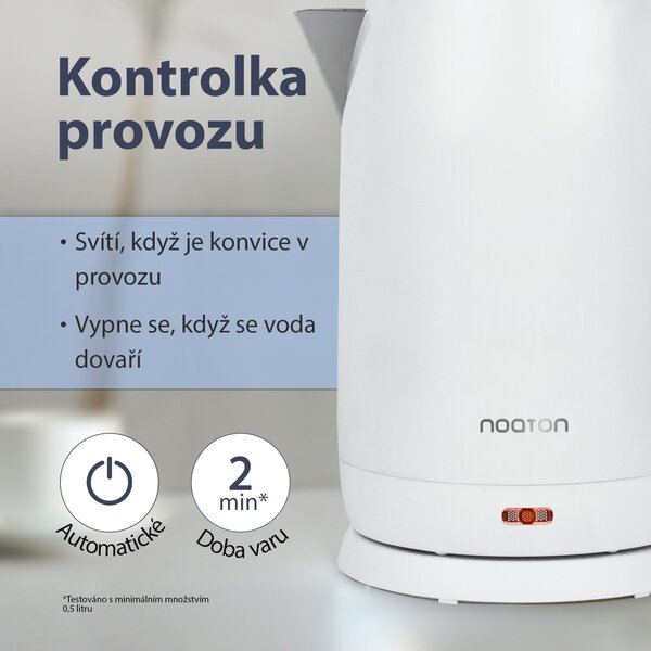 Noaton Noaton® K1W Basic, rychlovarná konvice (Rozbaleno)