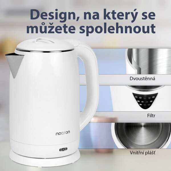 Noaton Noaton® K1W Basic, rychlovarná konvice (Rozbaleno)