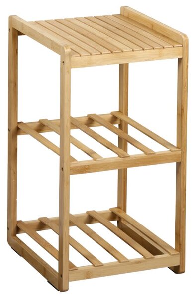 Regál s boxy 57 x 29,5 x 33,5 cm, 2 police, bambus KESPER 54275