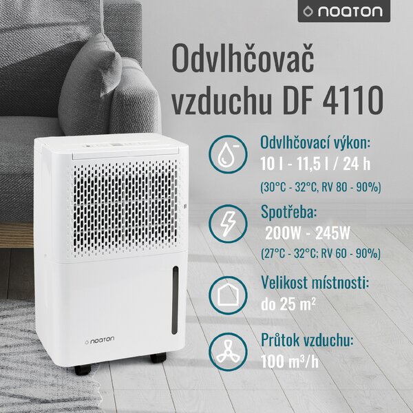 Noaton DF 4110, odvlhčovač vzduchu (Zánovní)