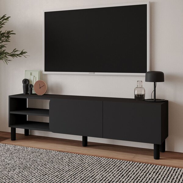 TV stolek/skříňka Rama 2 (antracit). Akce -22%