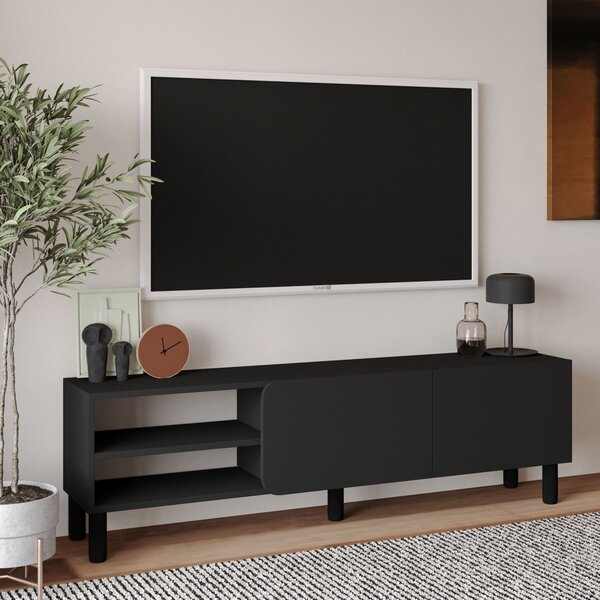 TV stolek/skříňka Rama 2 (antracit). Akce -22%