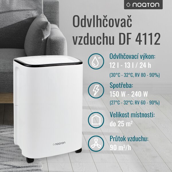 Noaton DF 4112, odvlhčovač vzduchu (Zánovní)