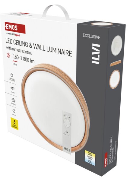 Stropní svítidlo ILVI 2 přírodní
