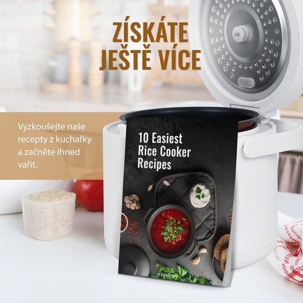 Noaton RC120W Essential, multifunkční rýžovar