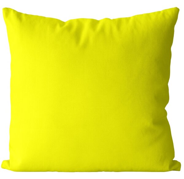 Polštář Žlutý světlý (Velikost: 40 x 40 cm)