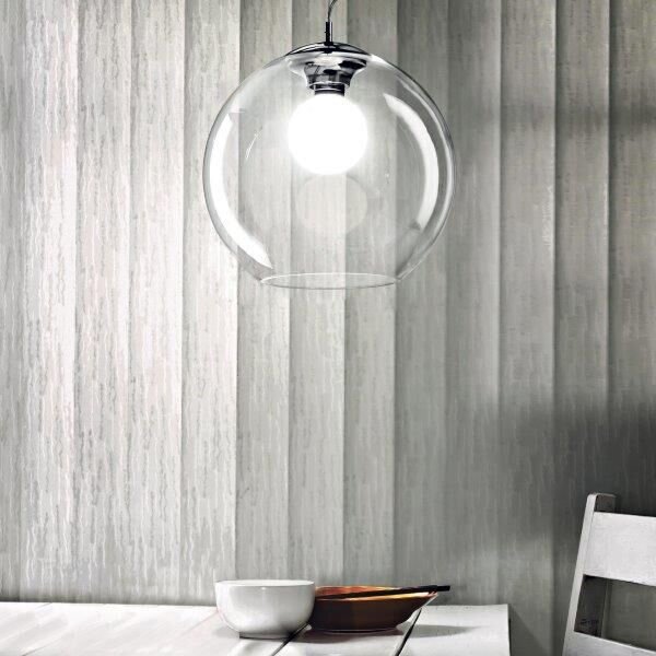 Závěsné svítidlo Ideal lux 052816 NEMO CLEAR SP1 D40 1xE27 60W