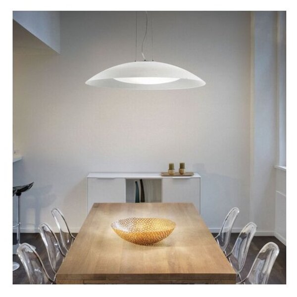 Ideal Lux 052786 LENA závěsné svítidlo 3xE27 D740mm bílá