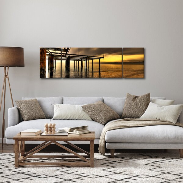 Obraz - Architektura u pobřeží (170x50 cm)