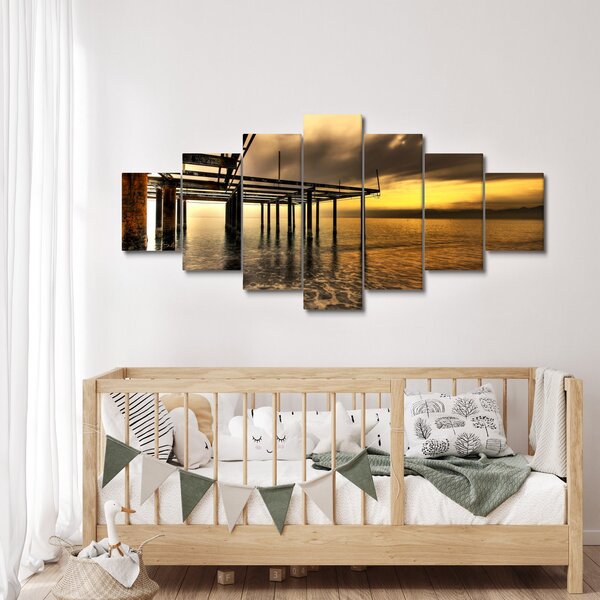 Obraz - Architektura u pobřeží (210x100 cm)