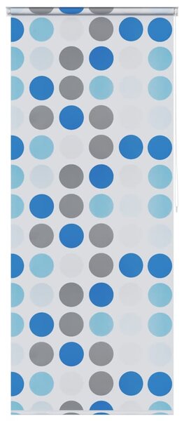 Sprchová roleta 80 x 240 cm kruhový vzor 142853