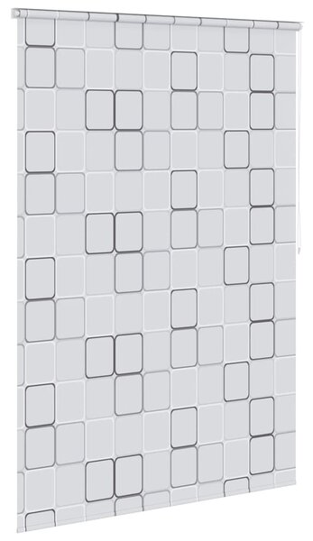 Sprchová roleta 140 x 240 cm čtvercový vzor 142850