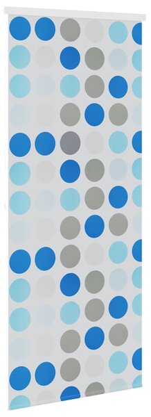 Sprchová roleta 80 x 240 cm kruhový vzor 142853