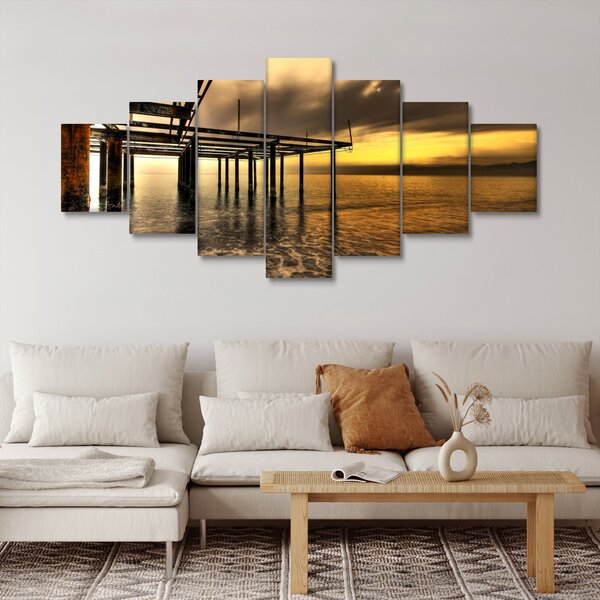 Obraz - Architektura u pobřeží (210x100 cm)