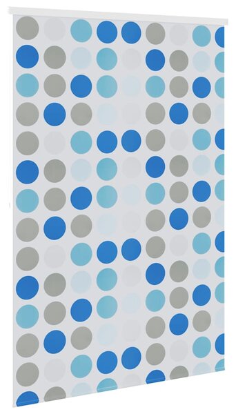 Sprchová roleta 140 x 240 cm kruhový vzor 142856