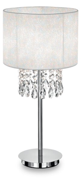 Stolní lampa Ideal lux 068305 OPERA TL1 BIANCO 1xE27 60W