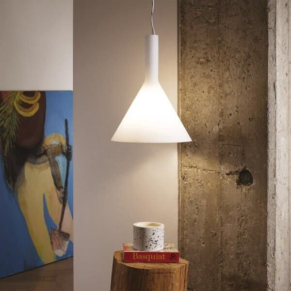 Závěsné svítidlo Ideal lux 074313 COCKTAIL SP1 BIG BIANCO 1xE27 60W bílá