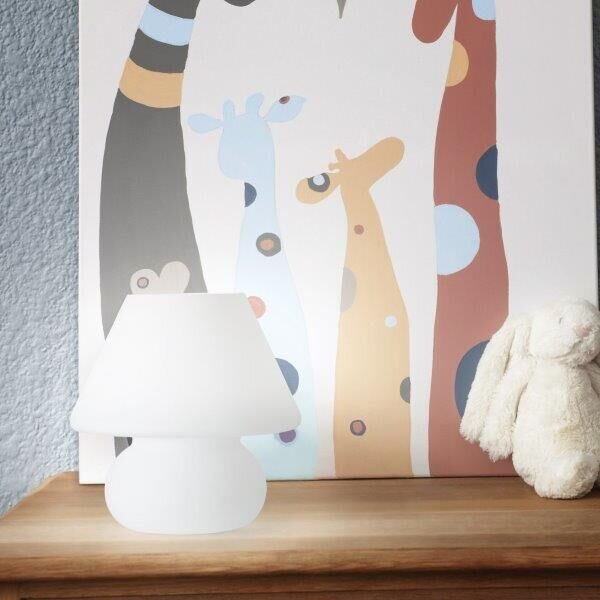 Stolní lampa Ideal lux 074726 PRATO TL1 SMALL BIANCO 1xE14 40W