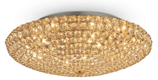 Stropní svítidlo Ideal lux 073262 KING PL9 ORO 9xG9 40W
