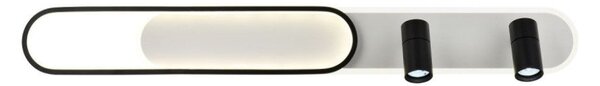 Toolight Toolight, LED stropní svítidlo s bodovými reflektory 100cm, 45W, 4000K, APP1438-C, černá-bílá, OSW-00967