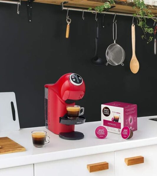 Dolce Gusto Genio S Plus Kapslový kávovar, červený KRUPS KP3405