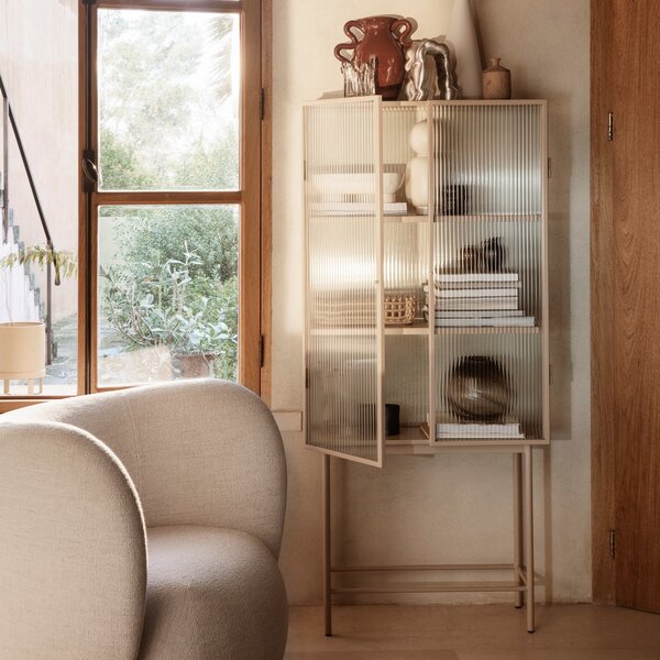 FERM LIVING Nástěnná skříňka Haze, Black