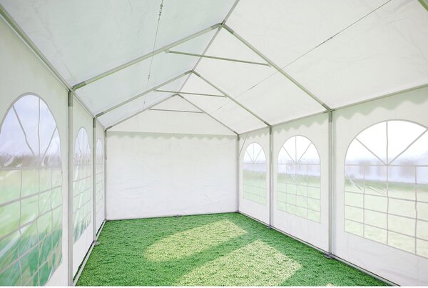 Párty stan 4x8m Max+ 2,6m - ohnivzdorný barva Bílá