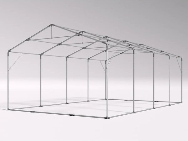 Párty stan 5x8 m Max+ 2,6m - ohnivzdorný barva Bílá