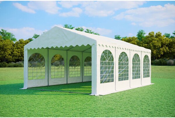 Párty stan 5x8 m Max+ 2,6m - ohnivzdorný barva Bílá