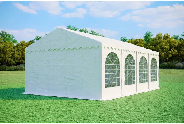 Párty stan 5x8 m Max+ 2,6m - ohnivzdorný barva Bílá