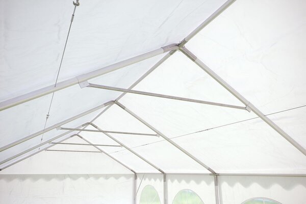 Párty stan 4x8m Max+ 2,6m - ohnivzdorný barva Bílá