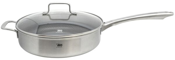 Relief Solution Hluboká pánev s pomocnou rukojetí a skleněnou poklicí Ø 28 cm ELO 32458